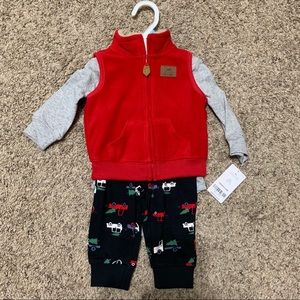 Carter's baby boy 3 piece set